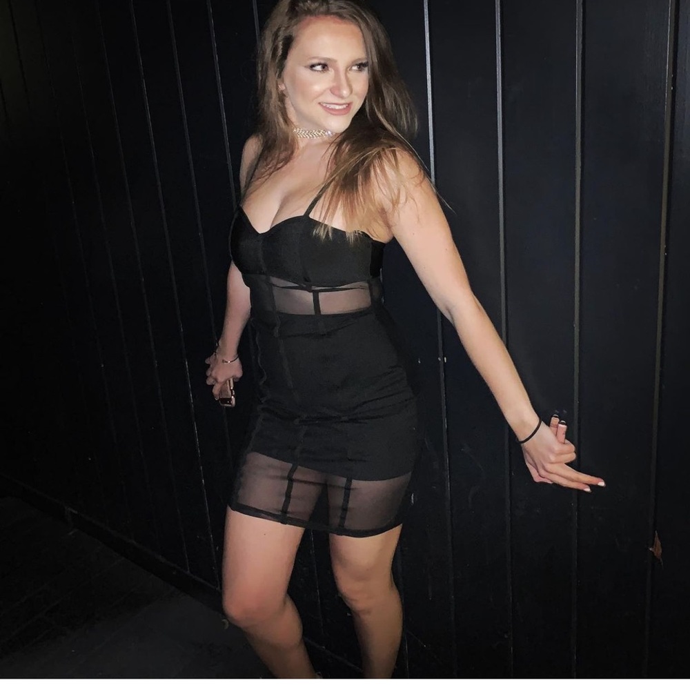 Fashion nova black dress